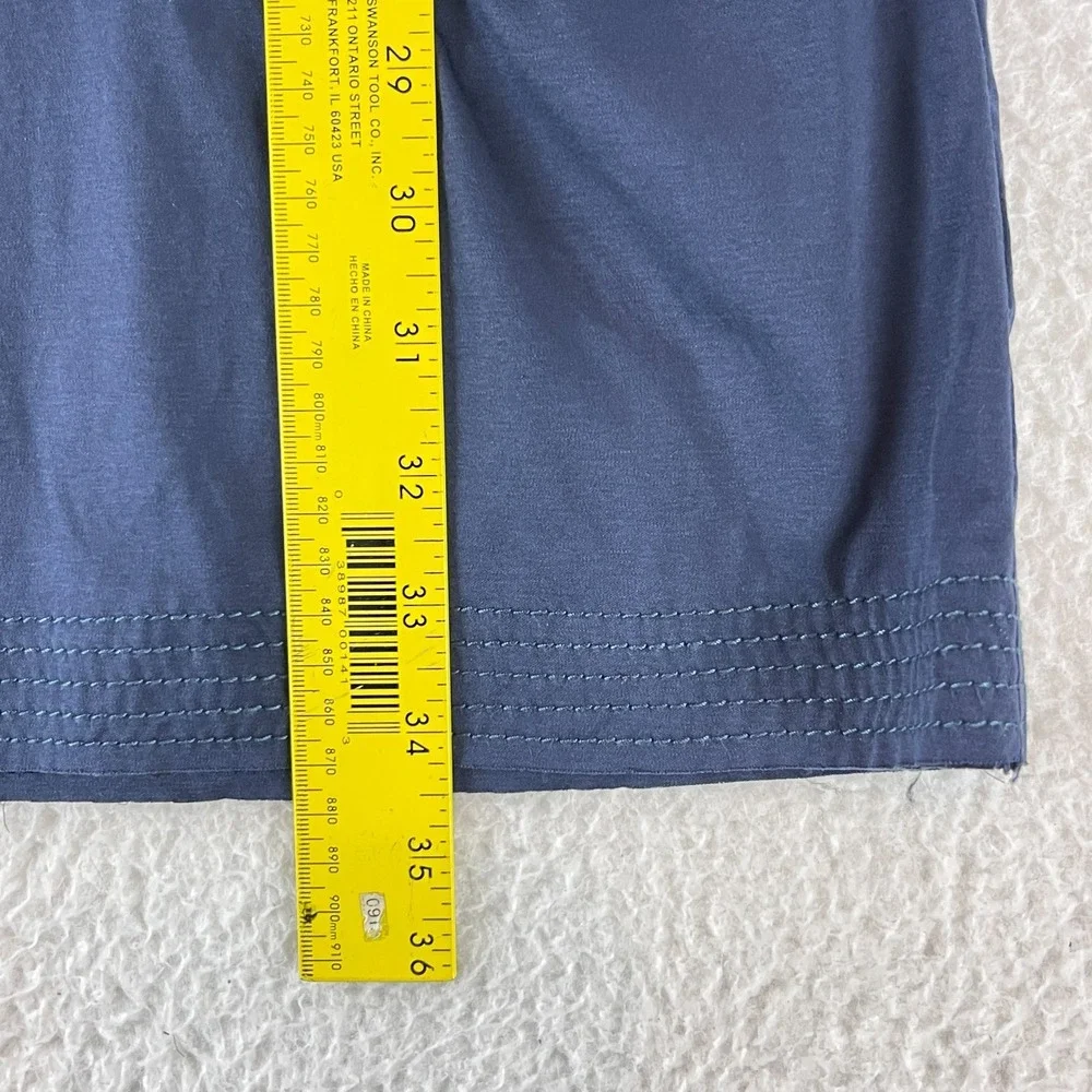 ATM T-Shirt Dress Womens Size XS Blue Mercerized Cotton Short Sleeve Pullover‎